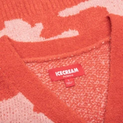 Splat Sweater - True Red 9 Splat Sweater - True Red -Feature Clothing Icecream Splat Sweater True Red 431 1500 250 03 19 23 Feature KN 7