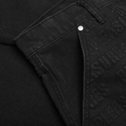 Pleasures Impact Double Knee Pants - Black 9 Pleasures Impact Double Knee Pants - Black -Feature Clothing Impact Double Knee Pants Black P24SP041 BLACK 03 15 24 Feature KN 5