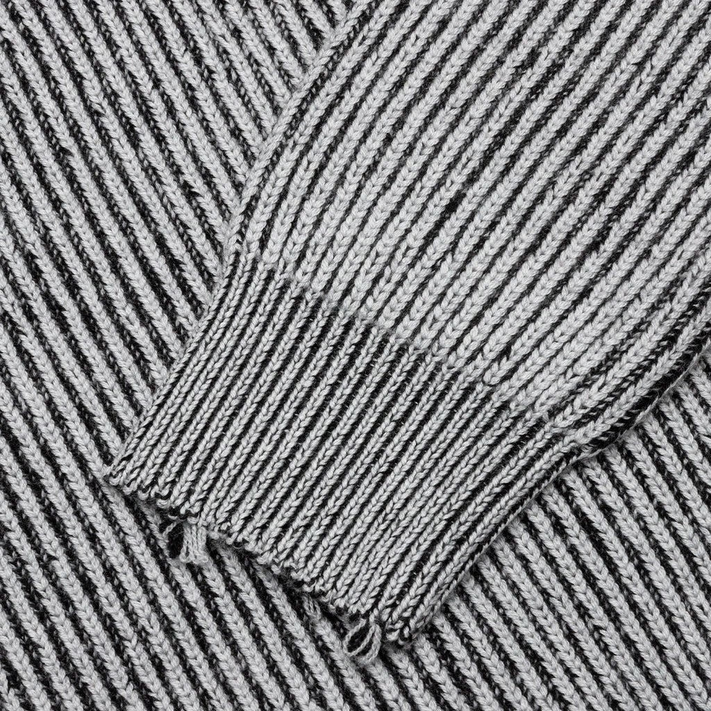 Structure Wool Knit Cardigan - Ash 5 Structure Wool Knit Cardigan - Ash - Image 3