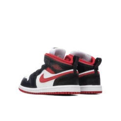 Jordan 1 Mid (TD) - White/Gym Red 8 Jordan 1 Mid (TD) - White/Gym Red -Feature Clothing Jordan 1 Mid TD White Gym Red 640735 122 06 12 2021 01 3