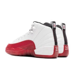 Air Jordan 12 Retro (GS) 'Cherry' - White/Black/Varsity Red -Feature Clothing Jordan 12 Retro GS White Black Varsity Red 153265 116 11 05 23 Feature VR 4