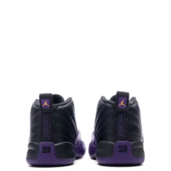 Jordan 12 Retro (TD) - Black/Field Purple/Metallic Gold -Feature Clothing Jordan 12 Retro TD Black Field Purple Metallic 850000 057 07 26 23 Feature KN 6