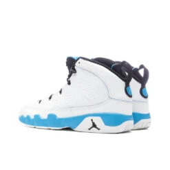 Air Jordan 9 Retro 'Powder Blue' (PS) - Summit White/Black/Dark Powder Blue -Feature Clothing Jordan 9 Retro PS Summit White Black Dark Powder Blue 401811 101 03 13 24 Feature KN 5