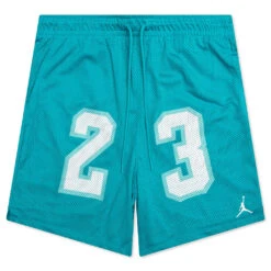 Jordan Essentials Shorts - Aquatone/White
