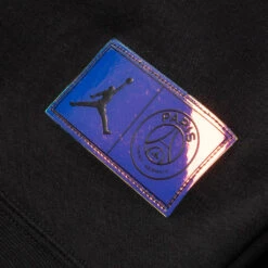 Jordan X Paris Saint-Germain Fleece Pullover Hoodie - Black -Feature Clothing Jordan x Paris Saint Germain Fleece Pullover Hoodie Black CZ0815 010 03 10 2021 01 5