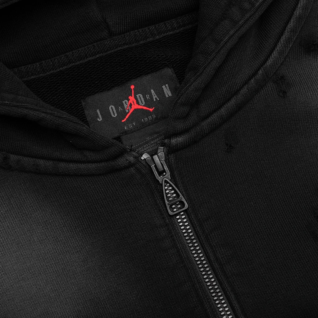 Air Jordan X Téla Women's Hoodie - Black 8 Air Jordan X Téla Women's Hoodie - Black - Image 6