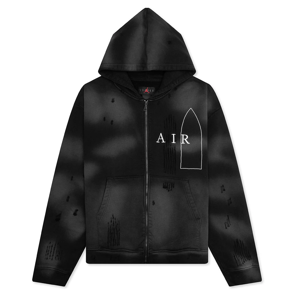 Air Jordan X Téla Women's Hoodie - Black 3 Air Jordan X Téla Women's Hoodie - Black