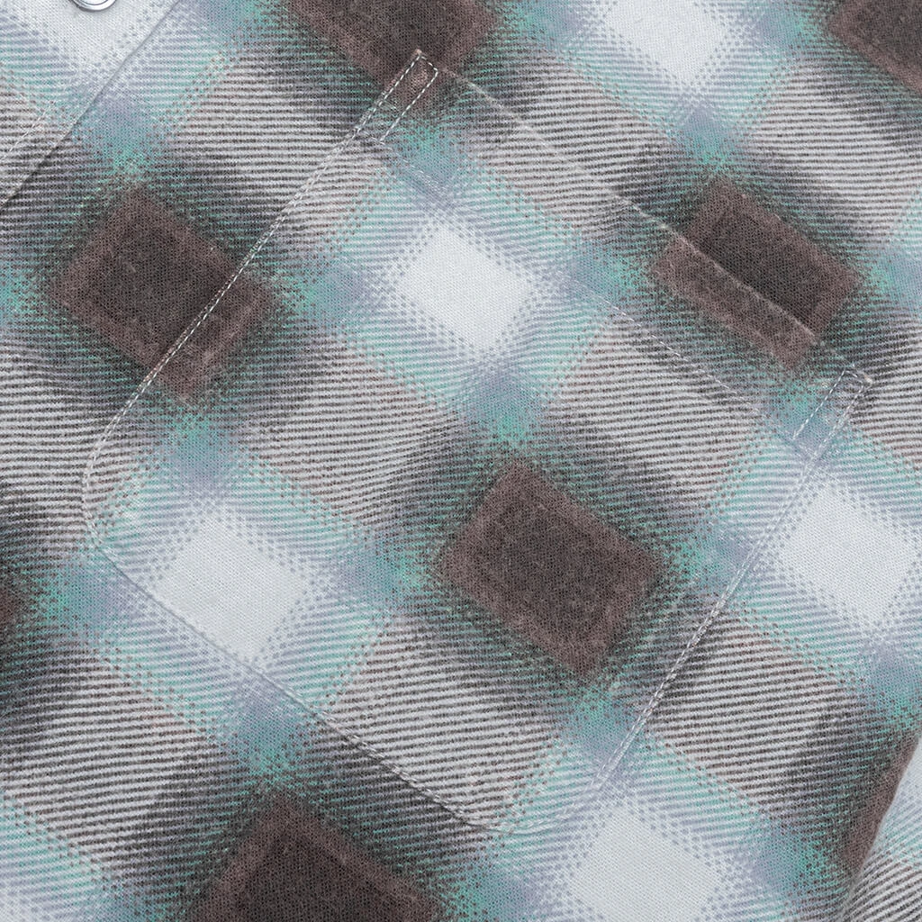 Stussy June Plaid Shirt - Bone 5 Stussy June Plaid Shirt - Bone - Image 3