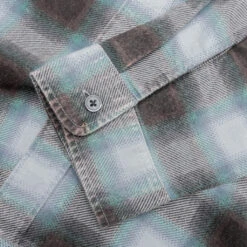 Stussy June Plaid Shirt - Bone 11 Stussy June Plaid Shirt - Bone -Feature Clothing June Plaid Shirt Bone 1110370 BONE 09 08 25 Feature JA 7