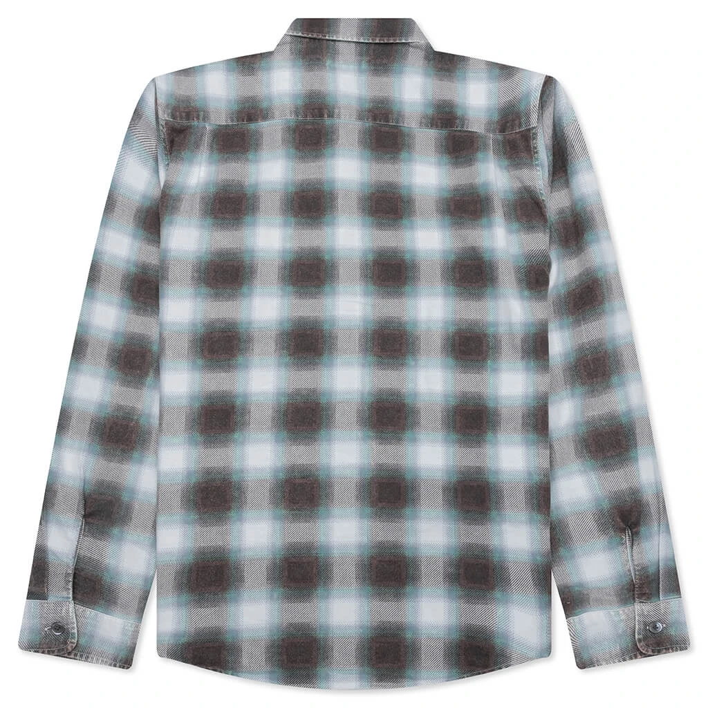 Stussy June Plaid Shirt - Bone 4 Stussy June Plaid Shirt - Bone - Image 2