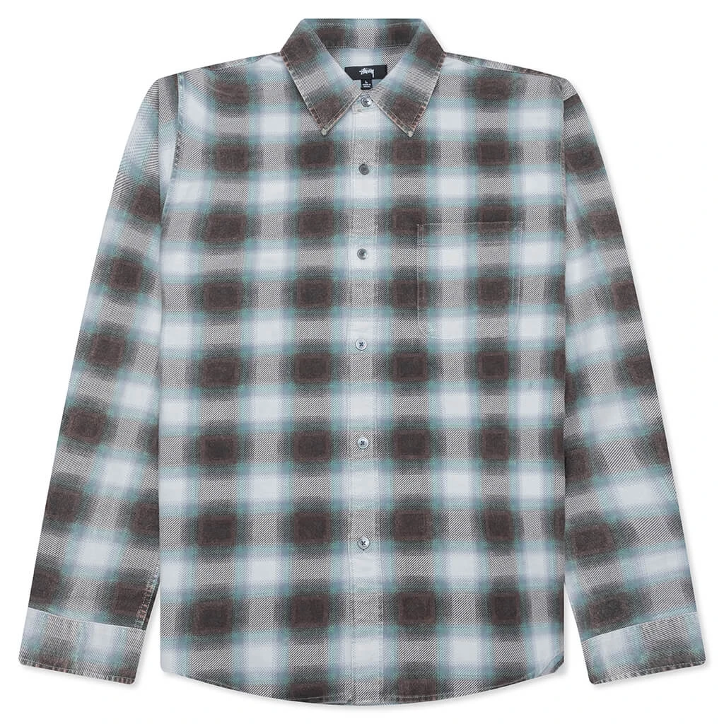 Stussy June Plaid Shirt - Bone 3 Stussy June Plaid Shirt - Bone