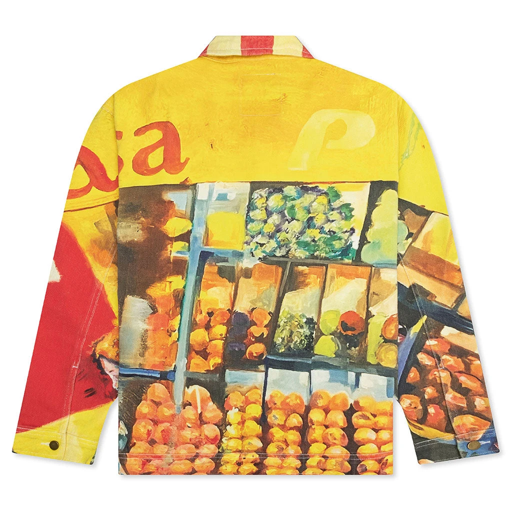 La Casa Denim Jacket - Yellow 4 La Casa Denim Jacket - Yellow - Image 2