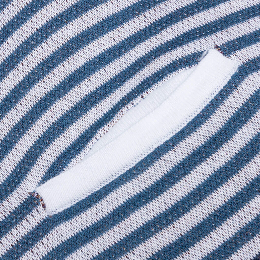 Sir Striped Knit Rugby - Blue 8 Sir Striped Knit Rugby - Blue - Image 6