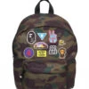 Kid's 1ST Camo Patch Print Daypack - Green 1 Kid's 1ST Camo Patch Print Daypack - Green -Feature Clothing Kid s 1ST Camo Patch Print Daypack Green 001BAL303001K GRN 08 06 25 Feature JA