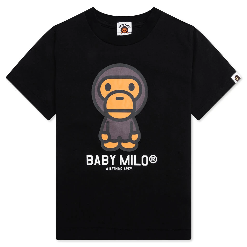 Kid's Baby Milo Tee - Black 3 Kid's Baby Milo Tee - Black