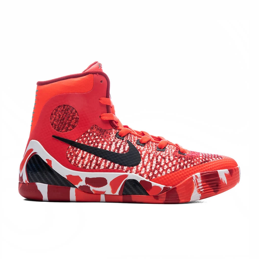 Nike Kobe 9 Elite (GS) Christmas - Bright Crimson/Black/White 3 Nike Kobe 9 Elite (GS) Christmas - Bright Crimson/Black/White