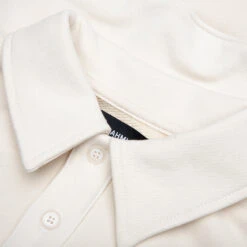 L/S Polo Henley Shirt - Egg White 9 L/S Polo Henley Shirt - Egg White -Feature Clothing L S Polo Henley Shirt Egg White Y25 S22Q35 106 09 04 25 Feature KN 7