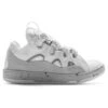 Lanvin Curb Sneakers - Grey/White 2 Lanvin Curb Sneakers - Grey/White -Feature Clothing Lanvin Curb Sneakers Grey White FM SKRK11 DOTS P23 1300 05 07 23 Feature VR