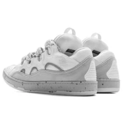 Lanvin Curb Sneakers - Grey/White 8 Lanvin Curb Sneakers - Grey/White -Feature Clothing Lanvin Curb Sneakers Grey White FM SKRK11 DOTS P23 1300 05 07 23 Feature VR 4