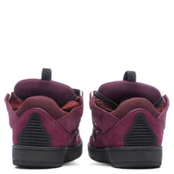 Lanvin Curb Sneakers - Plum -Feature Clothing Lanvin Curb Sneakers Plum FM SKRK11 DRAG H22 78 11 08 22 Feature VR 6