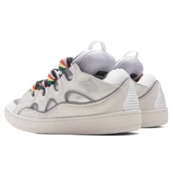 Lanvin Curb Sneakers - Off White/Grey -Feature Clothing Lanvin Curb Sneakers White FM SKRK11 REFL P22 00 01 30 2022 01 3