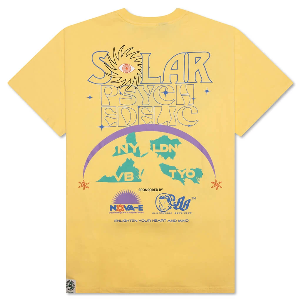 Billionaire Boys Club Lighten S/S Knit - Sunshine 4 Billionaire Boys Club Lighten S/S Knit - Sunshine - Image 2