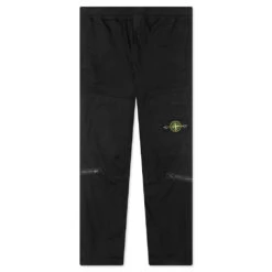 Stone Island Loose Fit Cargo Pants - Black