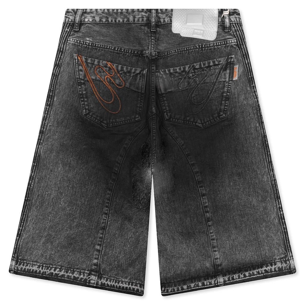 Low Ride Biker Shorts - Nero 4 Low Ride Biker Shorts - Nero - Image 2