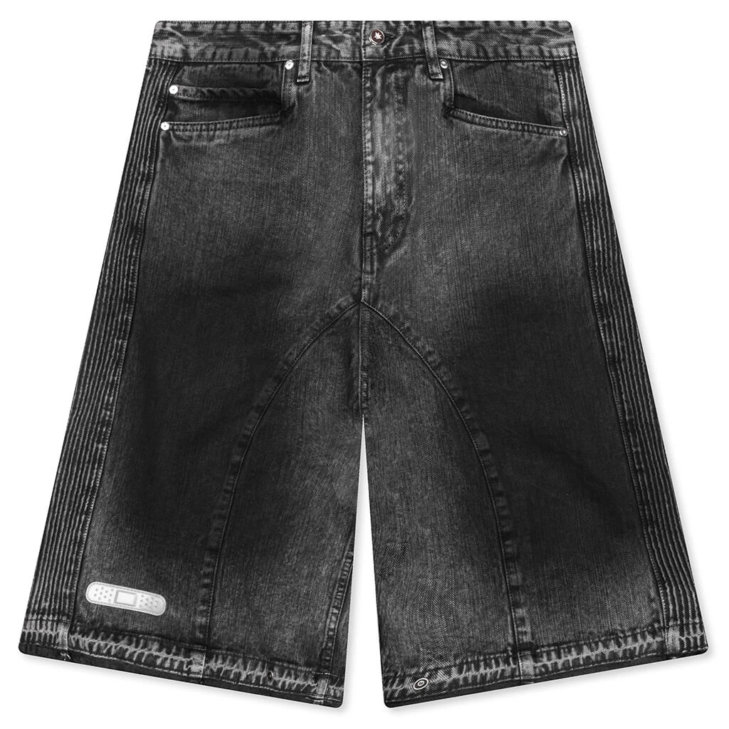 Low Ride Biker Shorts - Nero 3 Low Ride Biker Shorts - Nero