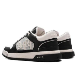 Amiri MA Quad Debossed Classic Low - Black -Feature Clothing MA Quad Debossed Classic Low Black AMFOSR1123 001 03 10 25 Feature KN 5