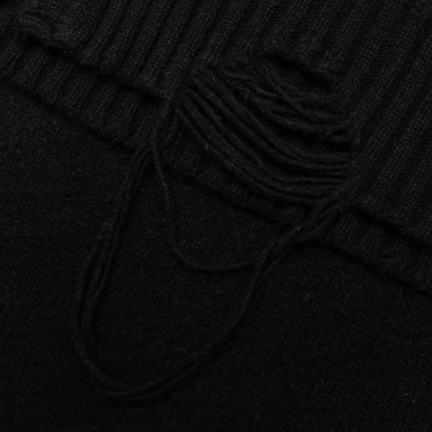 Oversize Cardigan - Black 6 Oversize Cardigan - Black - Image 4