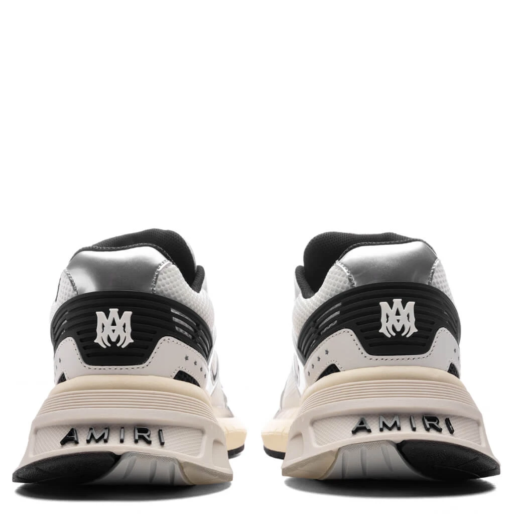 Amiri Ma Runner - Black/White/Silver 6 Amiri Ma Runner - Black/White/Silver - Image 4