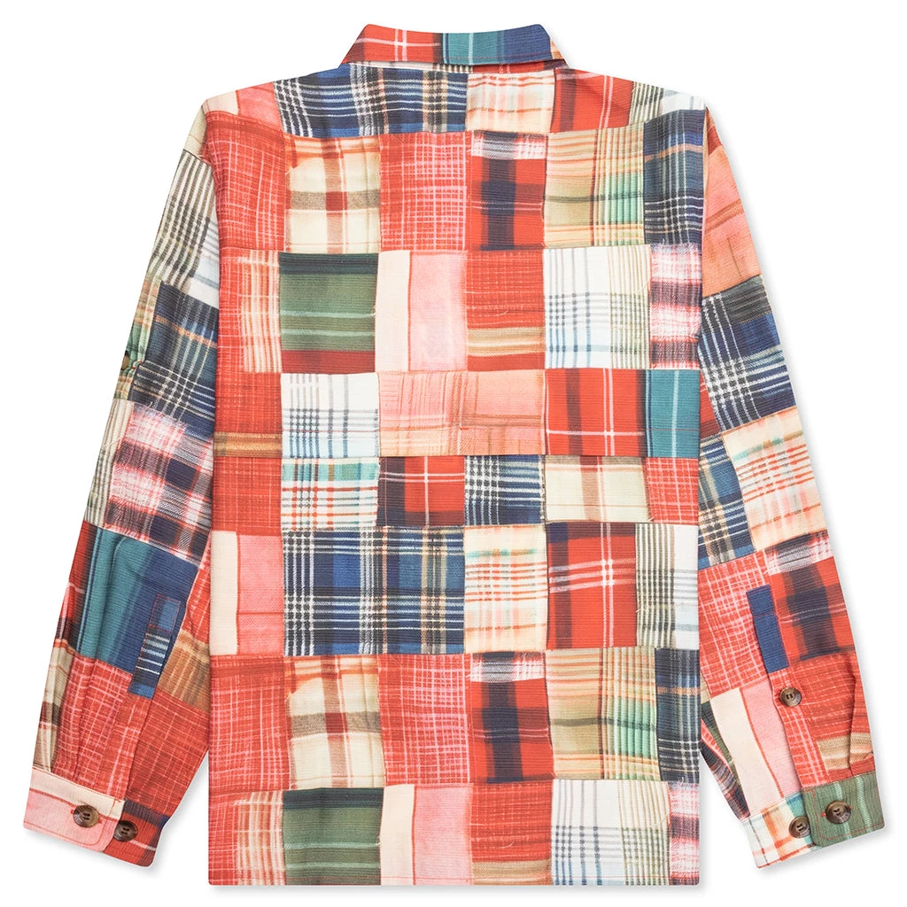 Madras Patch Explorer Shirt - Multi 3 Madras Patch Explorer Shirt - Multi - Image 2