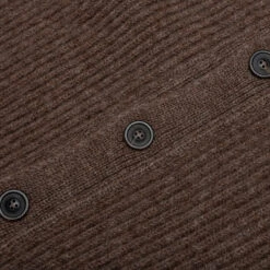 Maison Margiela Button-Up Long-Sleeved Cardigan - Walnut 9 Maison Margiela Button-Up Long-Sleeved Cardigan - Walnut -Feature Clothing Maison Margiela Sweater Walnut S50GP0295S18145 123M 01 07 23 Feature JP 6