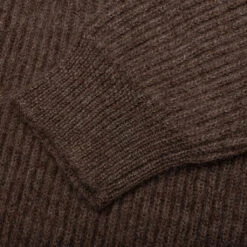 Maison Margiela Button-Up Long-Sleeved Cardigan - Walnut 10 Maison Margiela Button-Up Long-Sleeved Cardigan - Walnut -Feature Clothing Maison Margiela Sweater Walnut S50GP0295S18145 123M 01 07 23 Feature JP 7