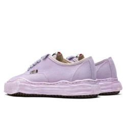 Baker Overdyed Canvas Low - Purple -Feature Clothing Maison Mihara Yasuhiro Baker Overdyed Canvas Low Purple A06FW718 PUR 01 30 2021 01 3