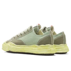 Peterson Low OG Sole Over Dyed Canvas Sneaker - Green -Feature Clothing Maison Mihara Yasuhiro Peterson Low OG Sole Over Dyed Canvas Sneaker Green A08FW713 GRN 06 06 22 Feature JORDAN 3