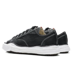 Peterson Low OG Sole Paper Like Leather Sneaker - Black -Feature Clothing Maison Mihara Yasuhiro Peterson Low OG Sole Paper Like Leather Sneaker Black A08FW714 BLK 06 04 22 Feature DV 3