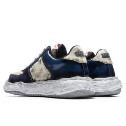 Wayne Brushed Patent Leather Low - Blue 8 Wayne Brushed Patent Leather Low - Blue -Feature Clothing Maison Mihara Yasuhiro Wayne Brushed Patent Leather Low Blue A09FW711 BLU 12 31 22 Feature DV 5