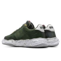 Wayne Brushed Suede Low - Green -Feature Clothing Maison Mihara Yasuhiro Wayne Brushed Suede Low Green A09FW715 GRN 12 31 22 Feature DV 5