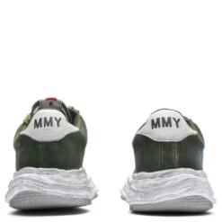 Wayne Brushed Suede Low - Green -Feature Clothing Maison Mihara Yasuhiro Wayne Brushed Suede Low Green A09FW715 GRN 12 31 22 Feature DV 6