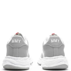 Wayne Low OG Sole Basket Leather - Grey/White 9 Wayne Low OG Sole Basket Leather - Grey/White -Feature Clothing Maison Mihara Yasuhiro Wayne Low OG Sole Basket Leather Grey White A11FW712 GWT 10 15 23 Feature KN 6