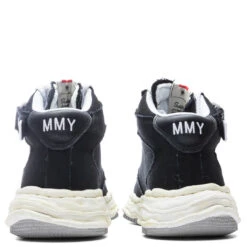 Wayne High OG Sole Washed Canvas Sneaker - Black -Feature Clothing MaisonMiharaYasuhiroWayneHighOGSoleWashedCanvasSneaker Black A08FW707 BLK 5