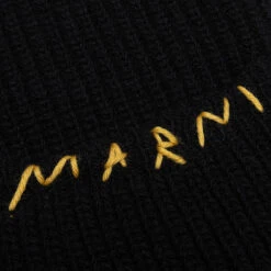 Marni Black Wool Cardigan - Black -Feature Clothing Marni 086Q0 Cardigan Black CDMG0083Q0 UFH533 00N99 09 20 22 Feature DV 2