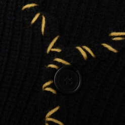 Marni Black Wool Cardigan - Black -Feature Clothing Marni 086Q0 Cardigan Black CDMG0083Q0 UFH533 00N99 09 20 22 Feature DV 3