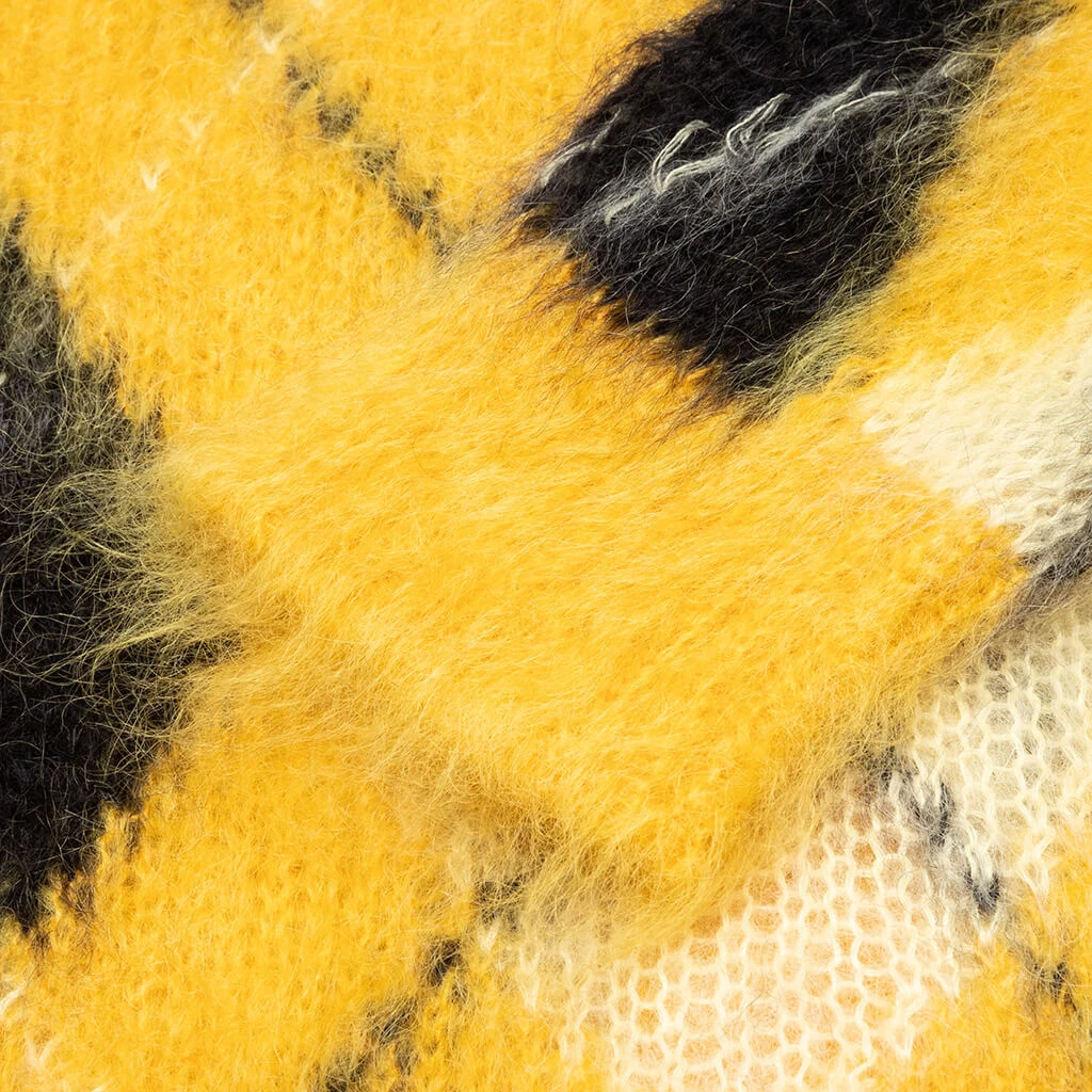 Marni Brushed Wool Blend Cardigan - Maize 6 Marni Brushed Wool Blend Cardigan - Maize - Image 4