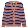 Marni V-Neck Mohair Stripe Cardigan - Apricot 2 Marni V-Neck Mohair Stripe Cardigan - Apricot -Feature Clothing Marni V Neck Mohair Stripe Cardigan Apricot CDMG0051Q0 UFU107 RGR07 11 29 22 Feature JP MG