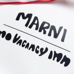 Marni X No Vacancy Inn Bey Tote Bag - Shell/Black -Feature Clothing Marni x No Vacancy Inn Bey Tote Bag Shell Black SHMQ0034U4 P5493 ZO574 DV 4