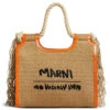 Marni X No Vacancy Inn Marcel Tote Bag - Rawsienna/Carrot 1 Marni X No Vacancy Inn Marcel Tote Bag - Rawsienna/Carrot -Feature Clothing Marni x No Vacancy Inn Marcel Tote Bag Rawsienna Carrot BMMP0024U1 P5492 ZO545 DV