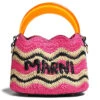 Marni X No Vacancy Inn Venice Mini Bucket Bag - Fuchsia/Natural -Feature Clothing Marni x No Vacancy Inn Venice Mini Bucket Bag Fuchsia Natural SCMP0078U2 P5495 ZO542